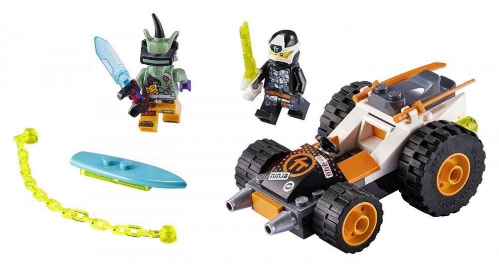 LEGO NINJAGO Cole’s Speeder Car 71706 – 52-Piece Ninja Vehicle Build Kit