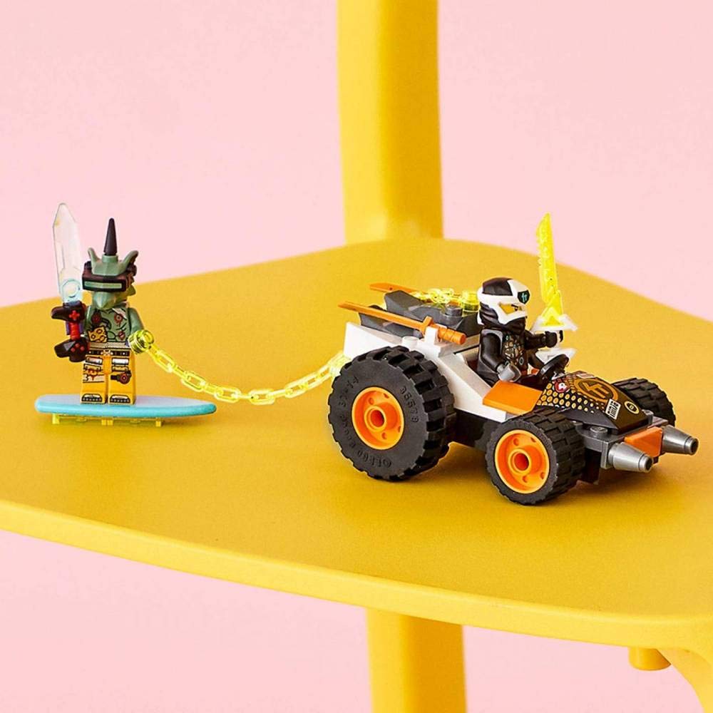 LEGO NINJAGO Cole’s Speeder Car 71706 – 52-Piece Ninja Vehicle Build Kit