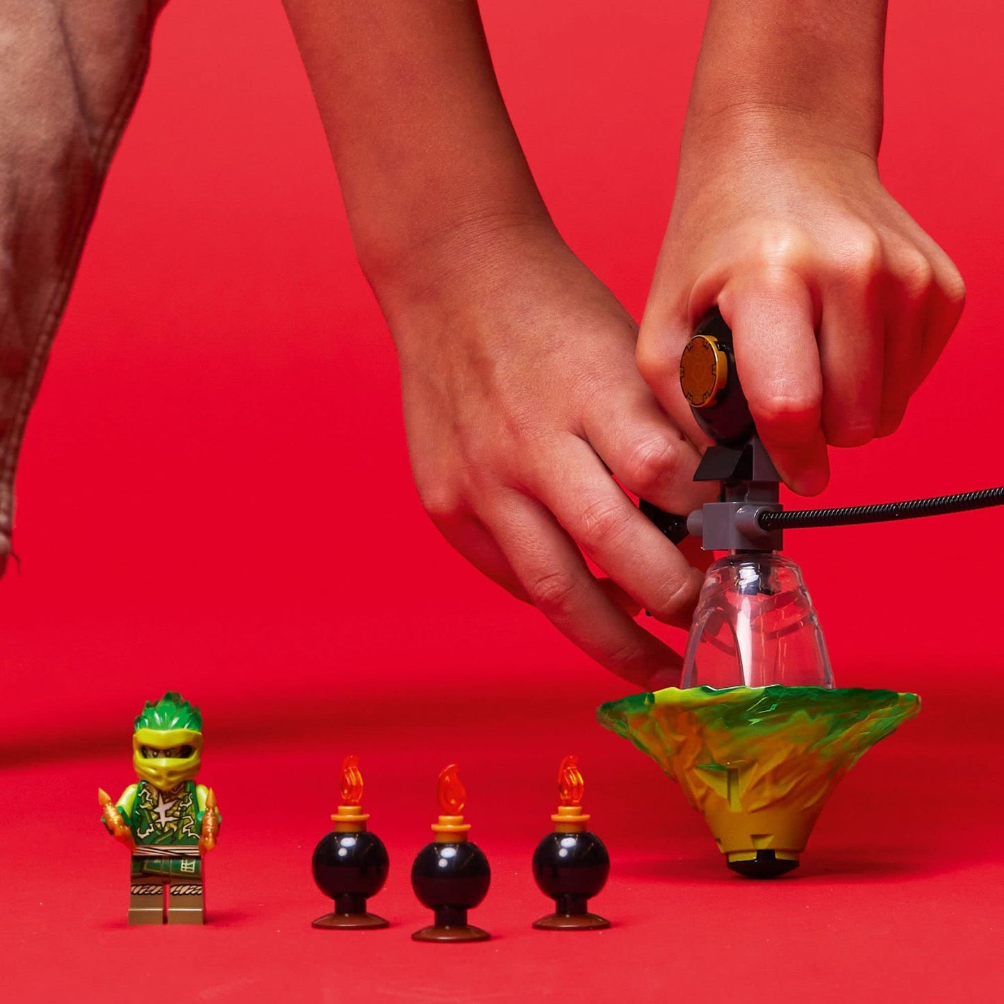 LEGO NINJAGO Lloyd’s Spinjitzu Training 70689 – Spinning Toy Kit for Kids 6+