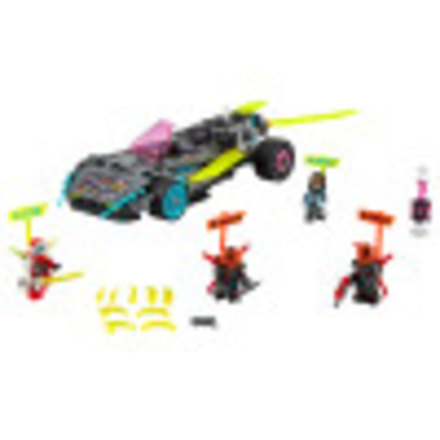 LEGO NINJAGO Ninja Tuner Car 71710 – 419-Piece Building Set for Kids