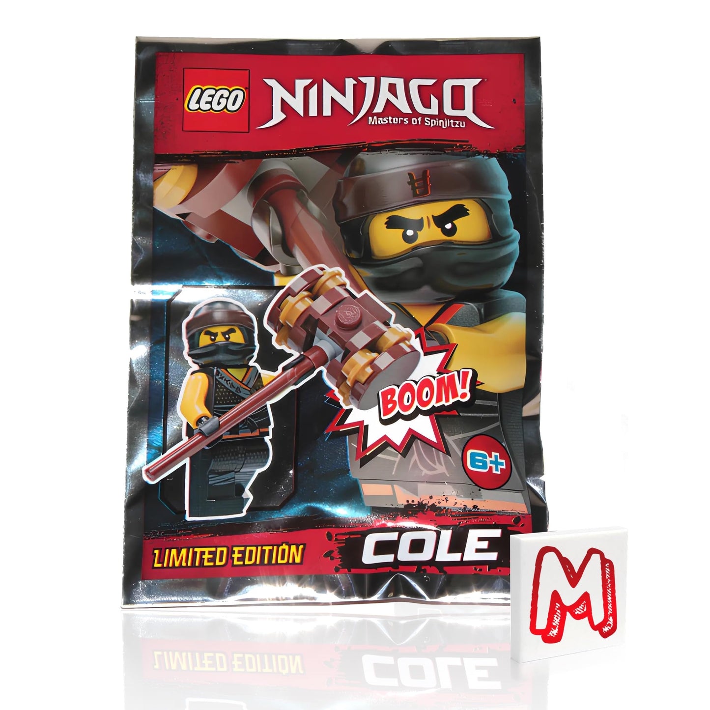 LEGO Ninjago Cole MiniFigure Foil Pack – Boom Hammer (Sons of Garmadon) | Limited Edition