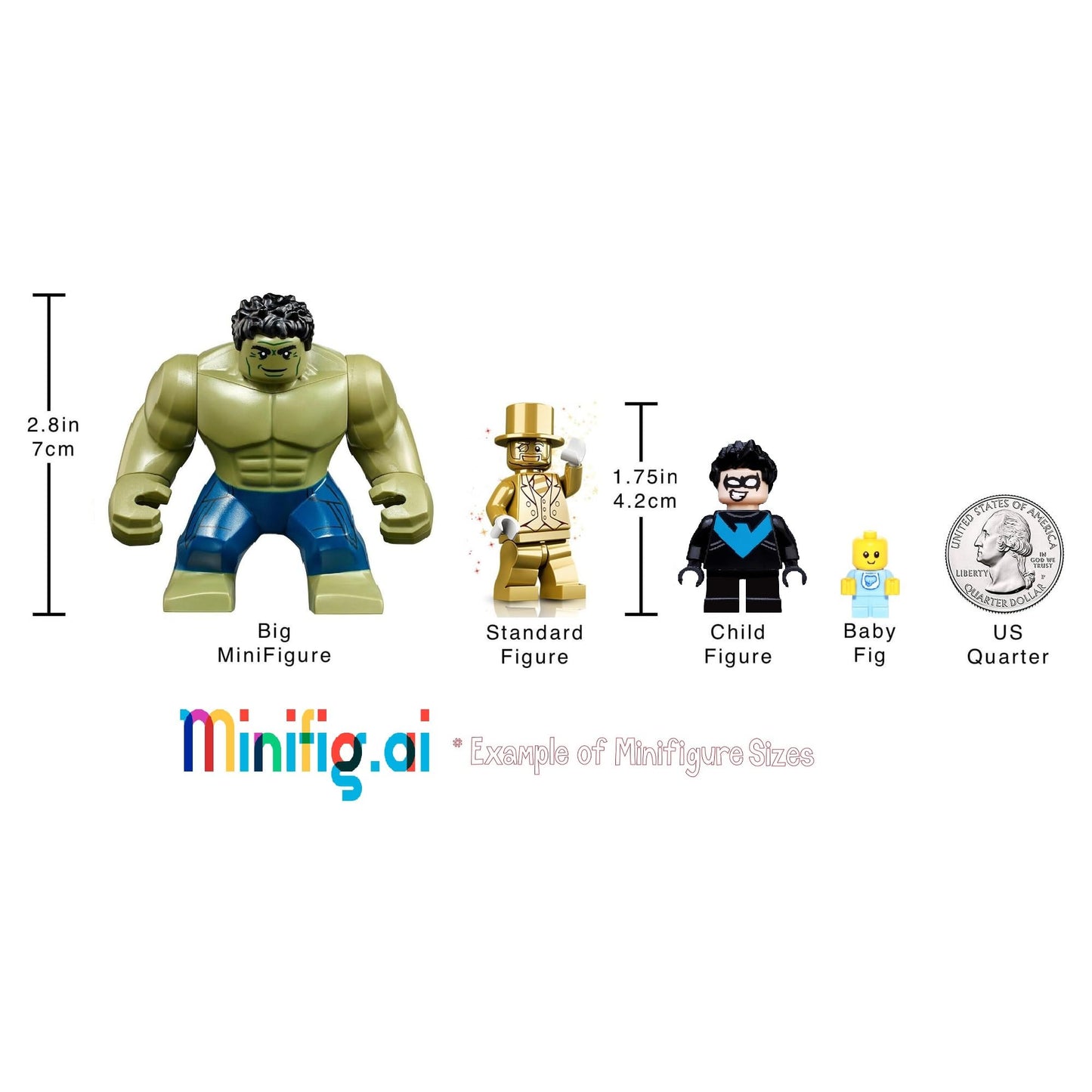 LEGO Ninjago GOLD Ninja with 3 Weapons | Collectible Mini Figure