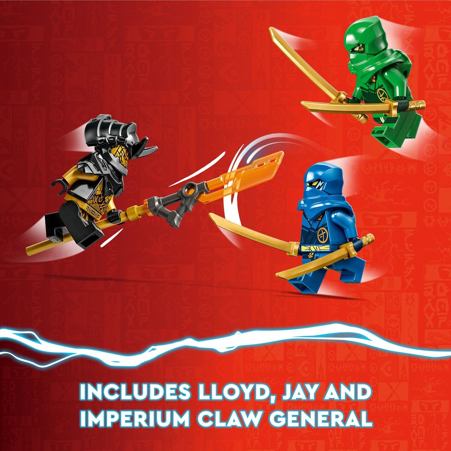 LEGO NINJAGO Imperium Dragon Hunter Hound 71790 – 198-Piece Ninja Battle Set