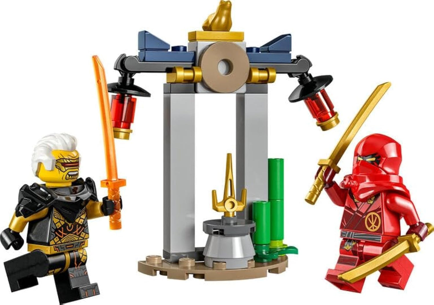 LEGO Ninjago Kai & Rapton Temple Battle Polybag 30650 – Red Cape Included