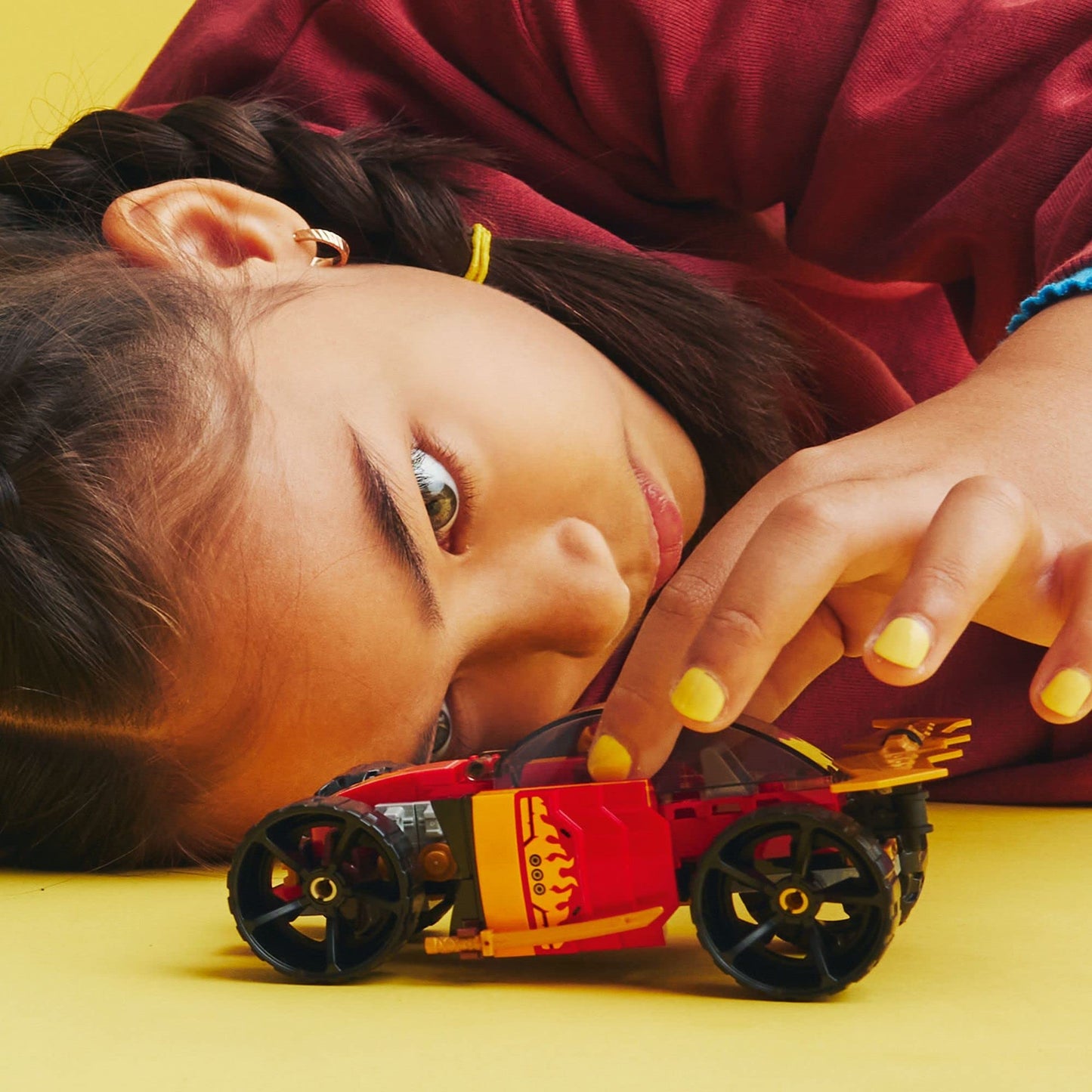LEGO NINJAGO Kai's Ninja Race Car EVO 2-in-1 Building Toy Set (71780)