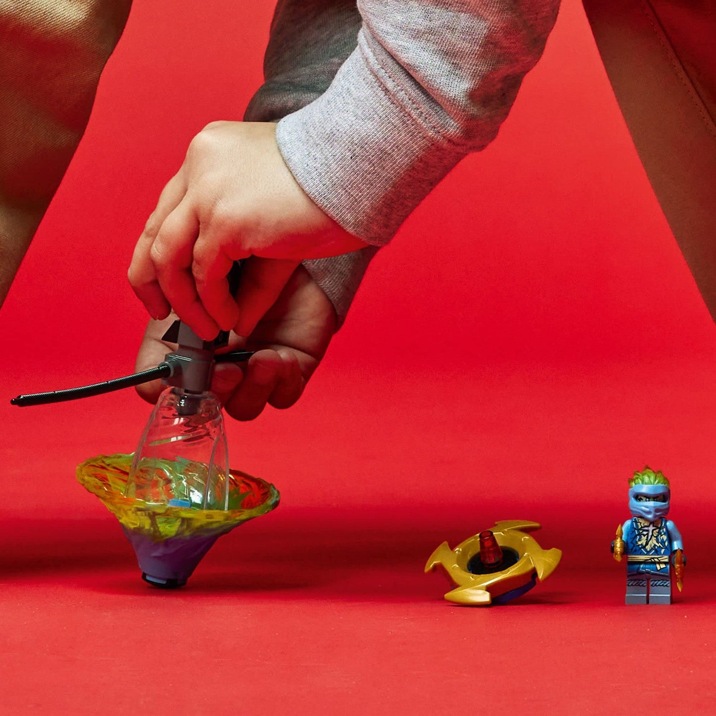LEGO NINJAGO Jay’s Spinjitzu Ninja Training 70690 – Spinning Battle Toy for Kids 6+