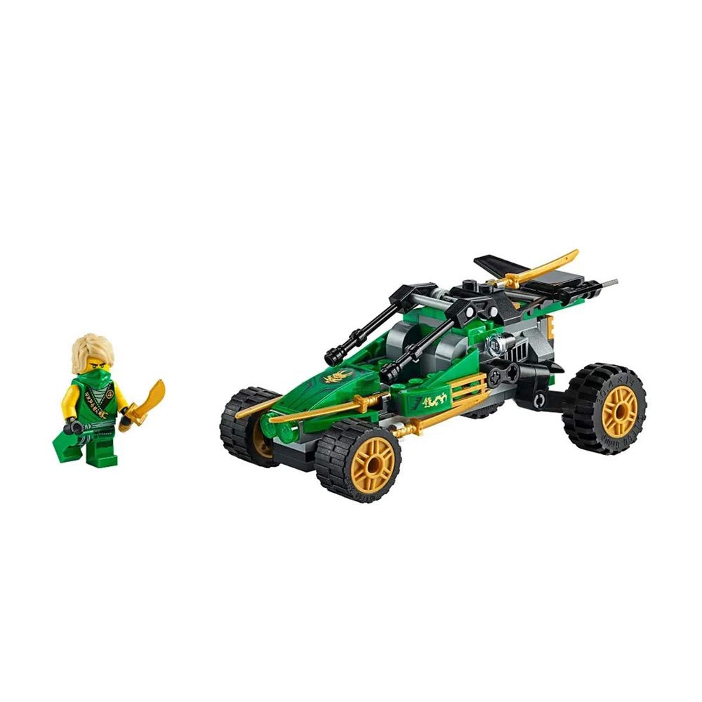 LEGO NINJAGO Legacy Jungle Raider Buggy – 127-Piece Building Kit (71700) for Kids 7+