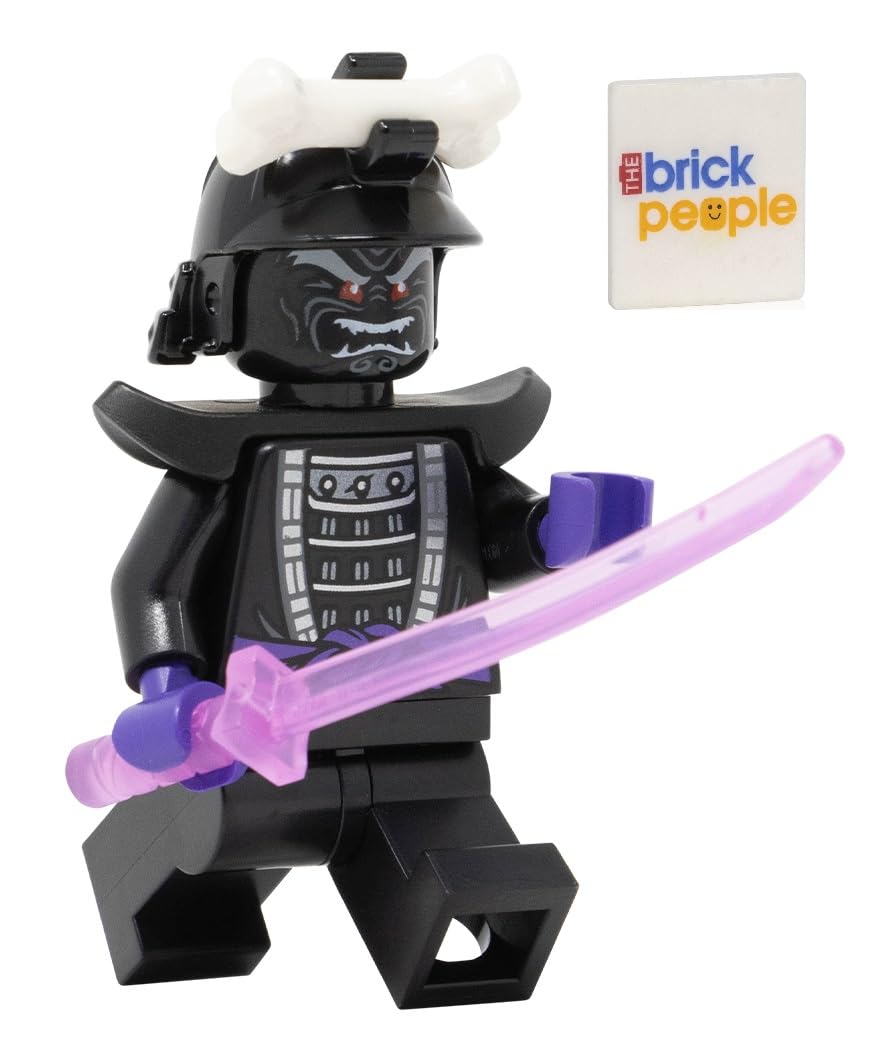 LEGO Ninjago Legacy Lord Garmadon with Shoulder Armor and Destructive Dagger – Collectible Minifigure