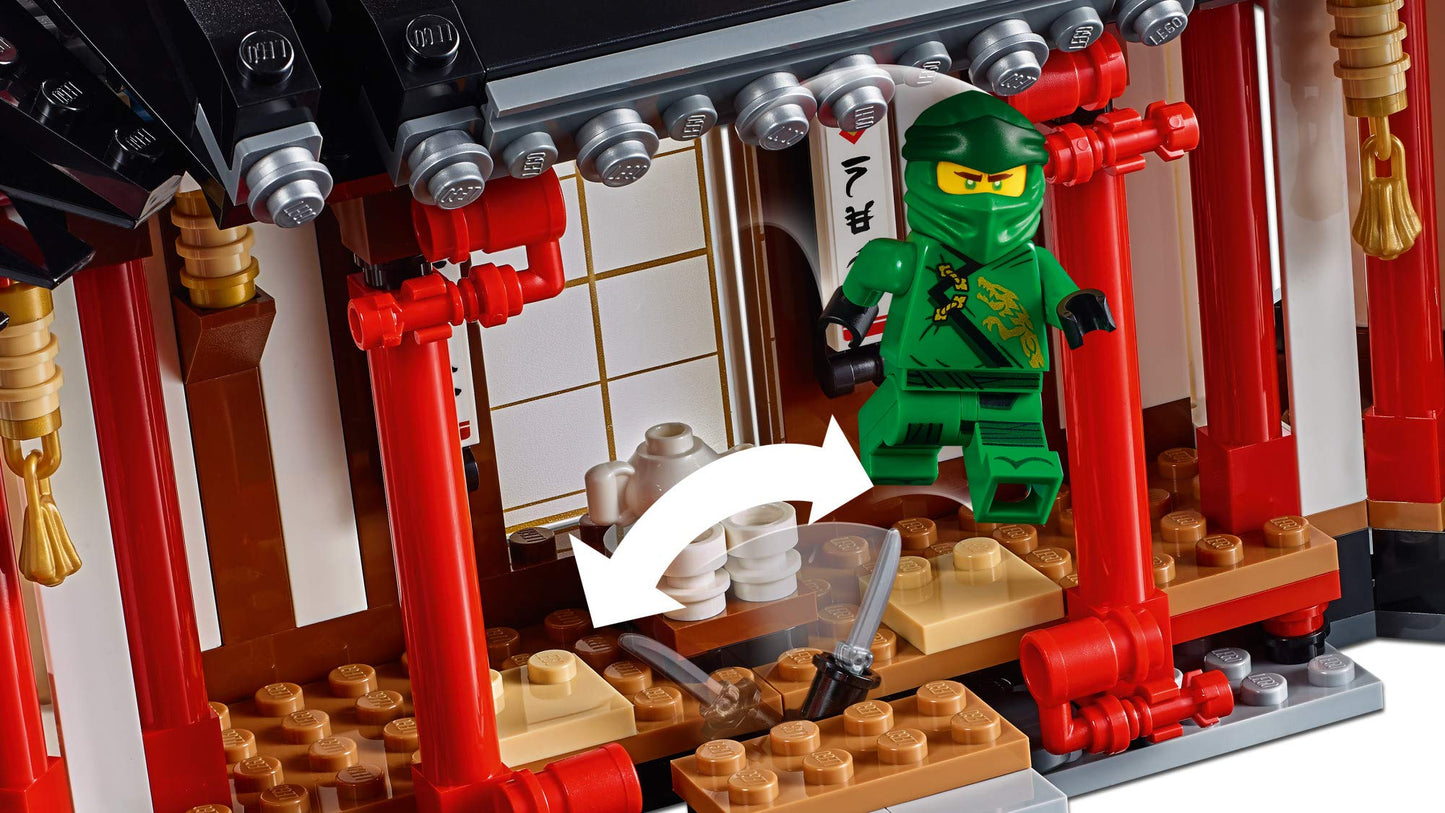 LEGO NINJAGO Legacy Monastery of Spinjitzu 70670 Battle Toy Building Kit - 1,070 Pieces
