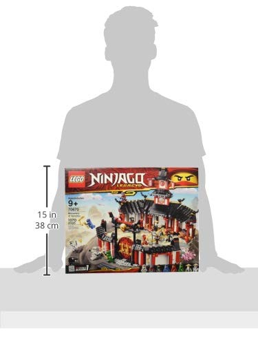 LEGO NINJAGO Legacy Monastery of Spinjitzu 70670 Battle Toy Building Kit - 1,070 Pieces