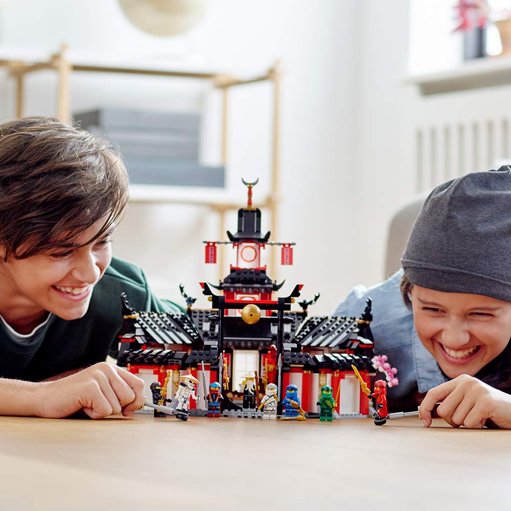 LEGO NINJAGO Legacy Monastery of Spinjitzu 70670 Battle Toy Building Kit - 1,070 Pieces