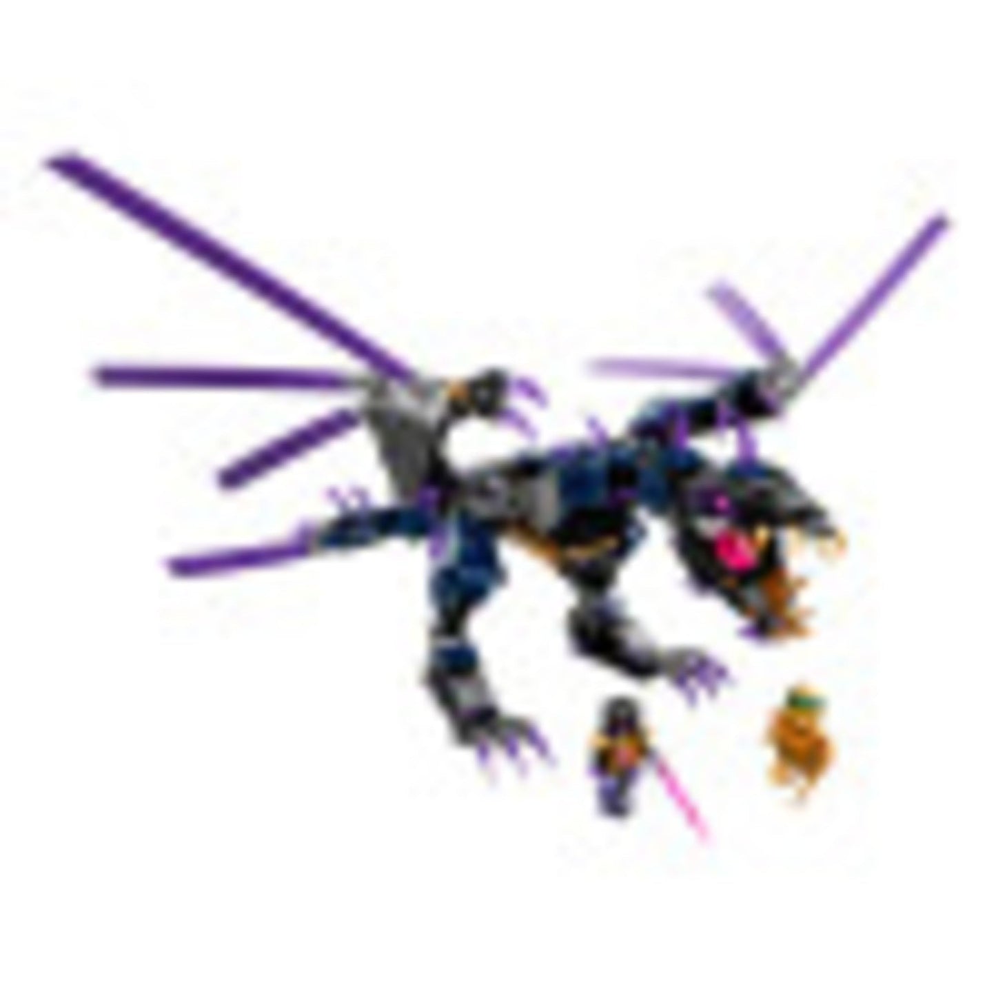 LEGO NINJAGO Legacy Overlord Dragon 71742 – Posable Dragon Playset, 372 Pieces
