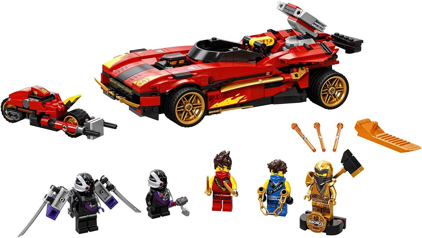 LEGO NINJAGO Legacy X-1 Ninja Charger 71737 – 599 Pieces | New 2021