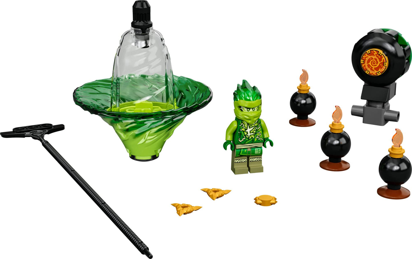 LEGO NINJAGO Lloyd’s Spinjitzu Training 70689 – Spinning Toy Kit for Kids 6+