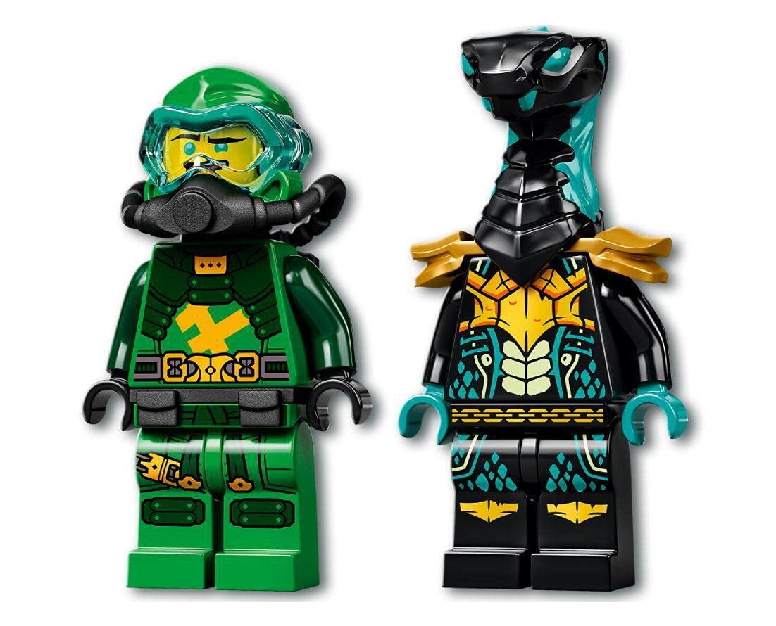 LEGO NINJAGO Lloyd’s Hydro Mech 71750 – Underwater Battle Playset for Kids 7+