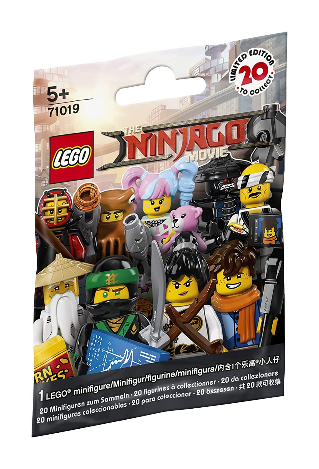 LEGO Ninjago Movie Minifigure Blind Bag Pack 71019 | Collectible Figure