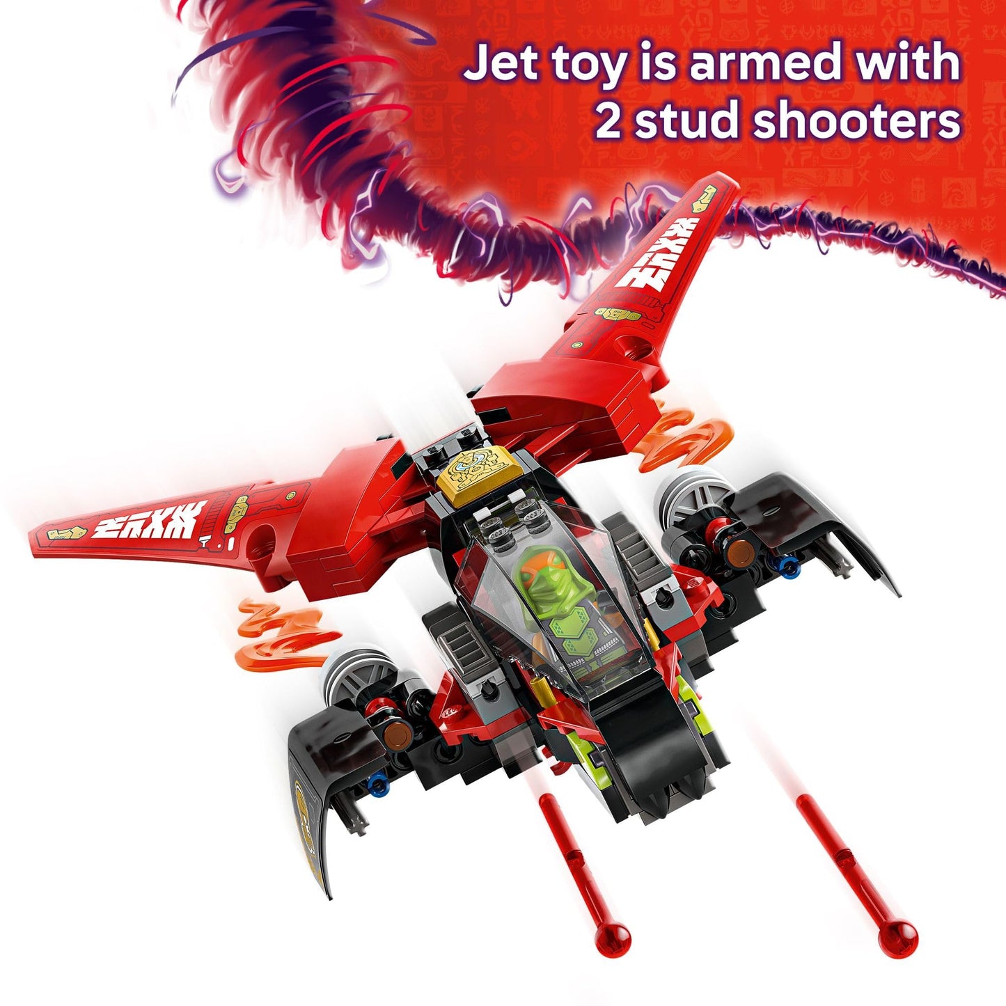 LEGO NINJAGO Ninja Combat Vehicle 3-in-1 Building Set (71844) – Dragons Rising