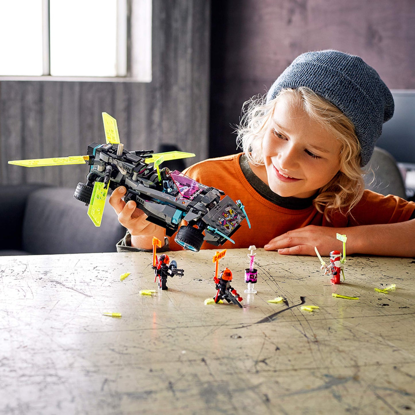 LEGO NINJAGO Ninja Tuner Car 71710 – 419-Piece Building Set for Kids