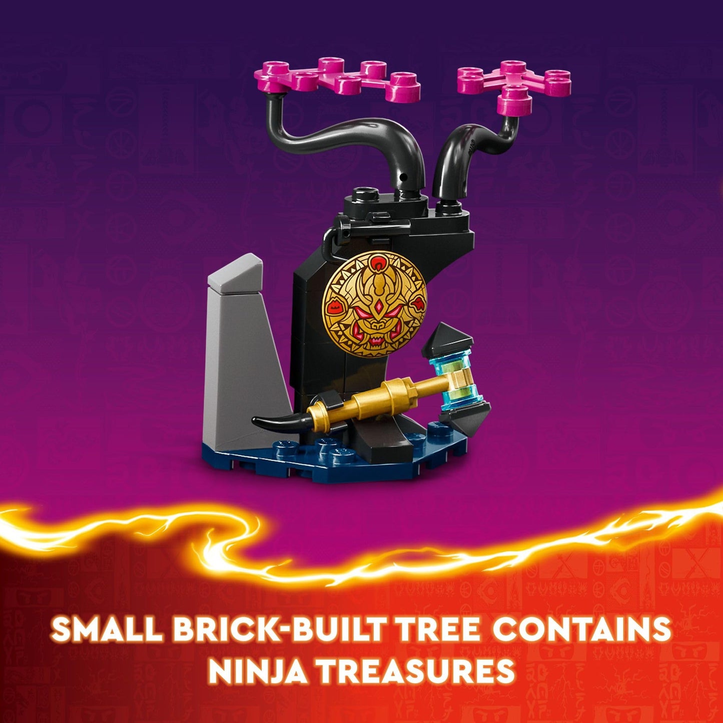 LEGO NINJAGO Egalt The Master Dragon (71809) – 532-Piece Battle Set with 5 Ninja Minifigures