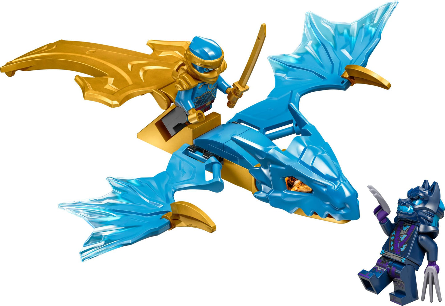 LEGO NINJAGO Nya’s Rising Dragon Strike 71802 | Ninja Action Figure Playset for Kids 6+