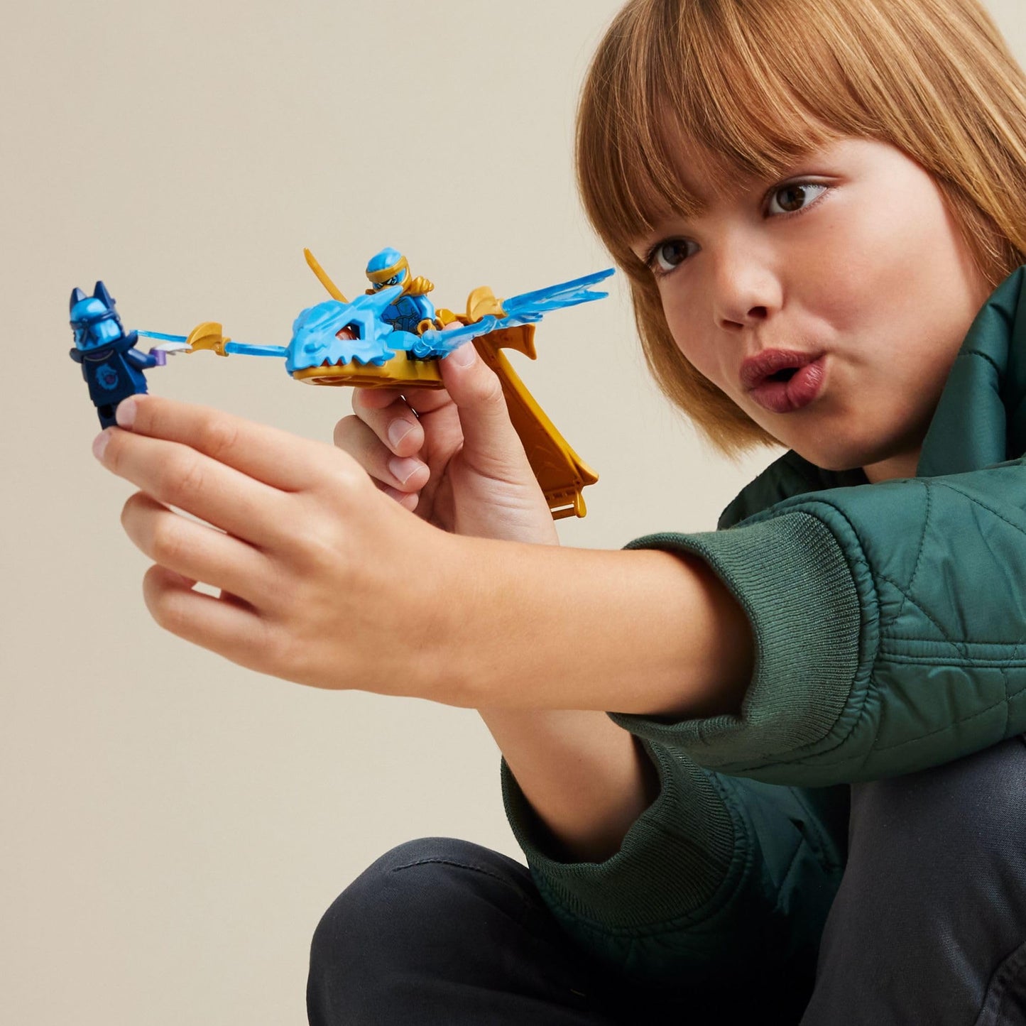 LEGO NINJAGO Nya’s Rising Dragon Strike 71802 | Ninja Action Figure Playset for Kids 6+