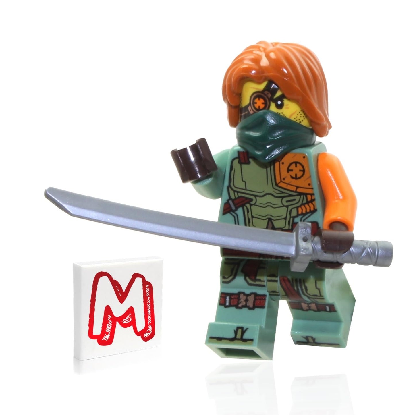 LEGO NINJAGO Ronin Legacy Minifigure – Katana Sword (717141) | Exclusive 2021 Item