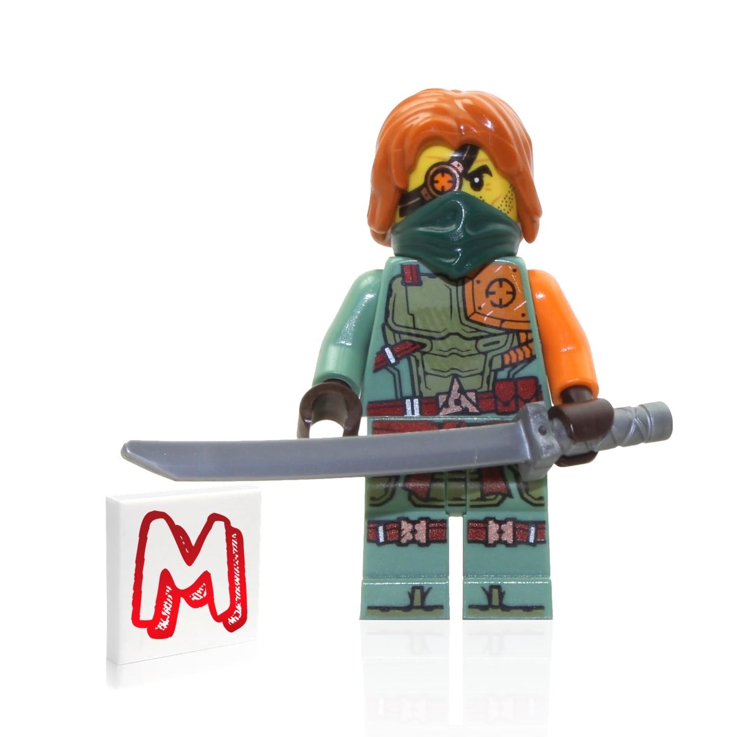LEGO NINJAGO Ronin Legacy Minifigure – Katana Sword (717141) | Exclusive 2021 Item