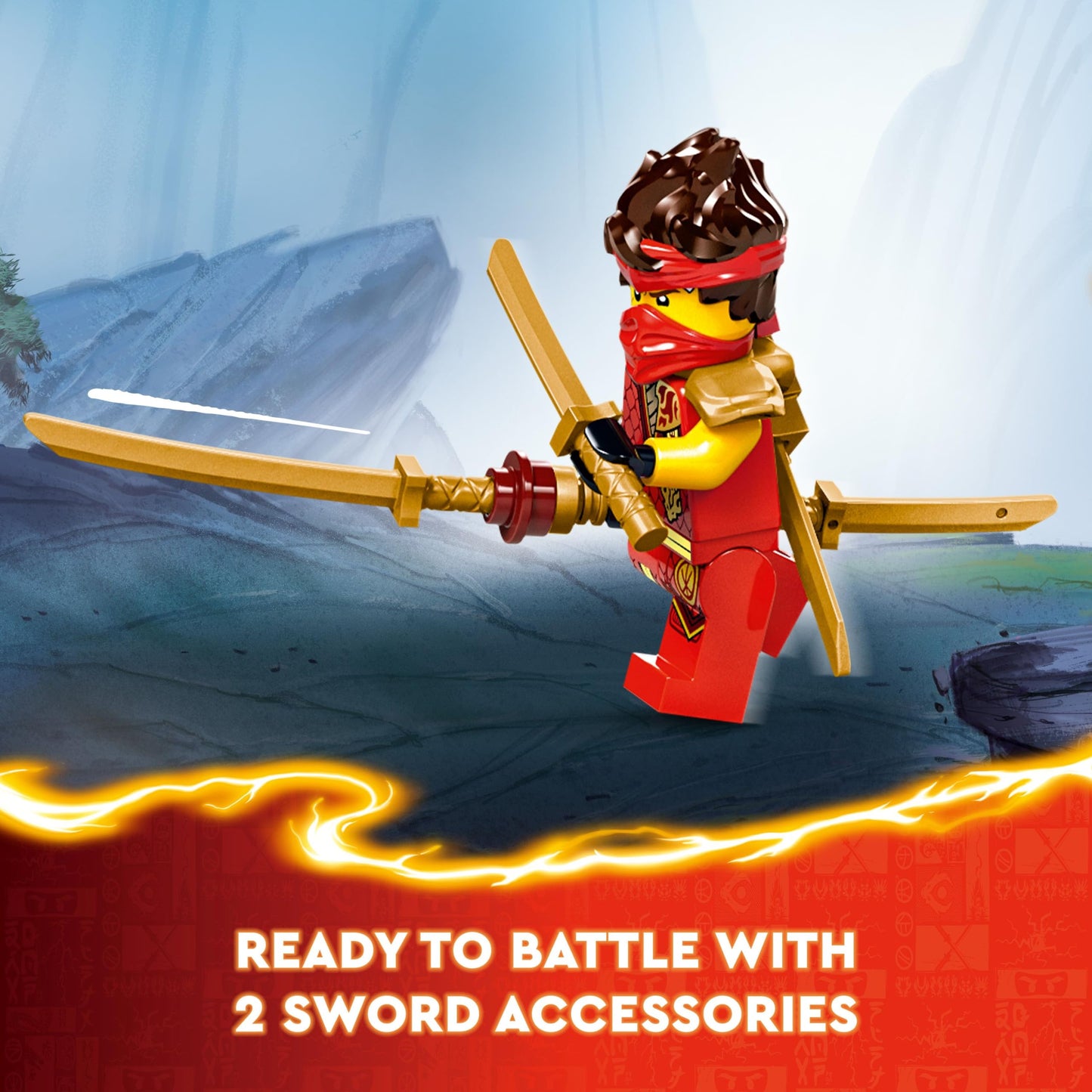 LEGO NINJAGO Source Dragon of Motion 71822 – Big Dragon Playset with 6 Minifigures
