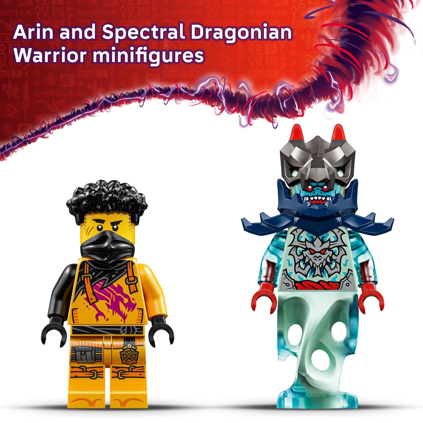 LEGO NINJAGO Arin's Spinjitzu Battle Mech (71839) – Ninja Building Set for Kids 7+