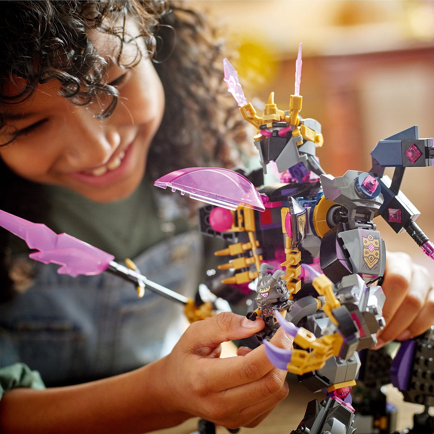 LEGO NINJAGO The Crystal King 71772 Battle Set – Centaur Action Figure & Exclusive Lloyd Minifigure