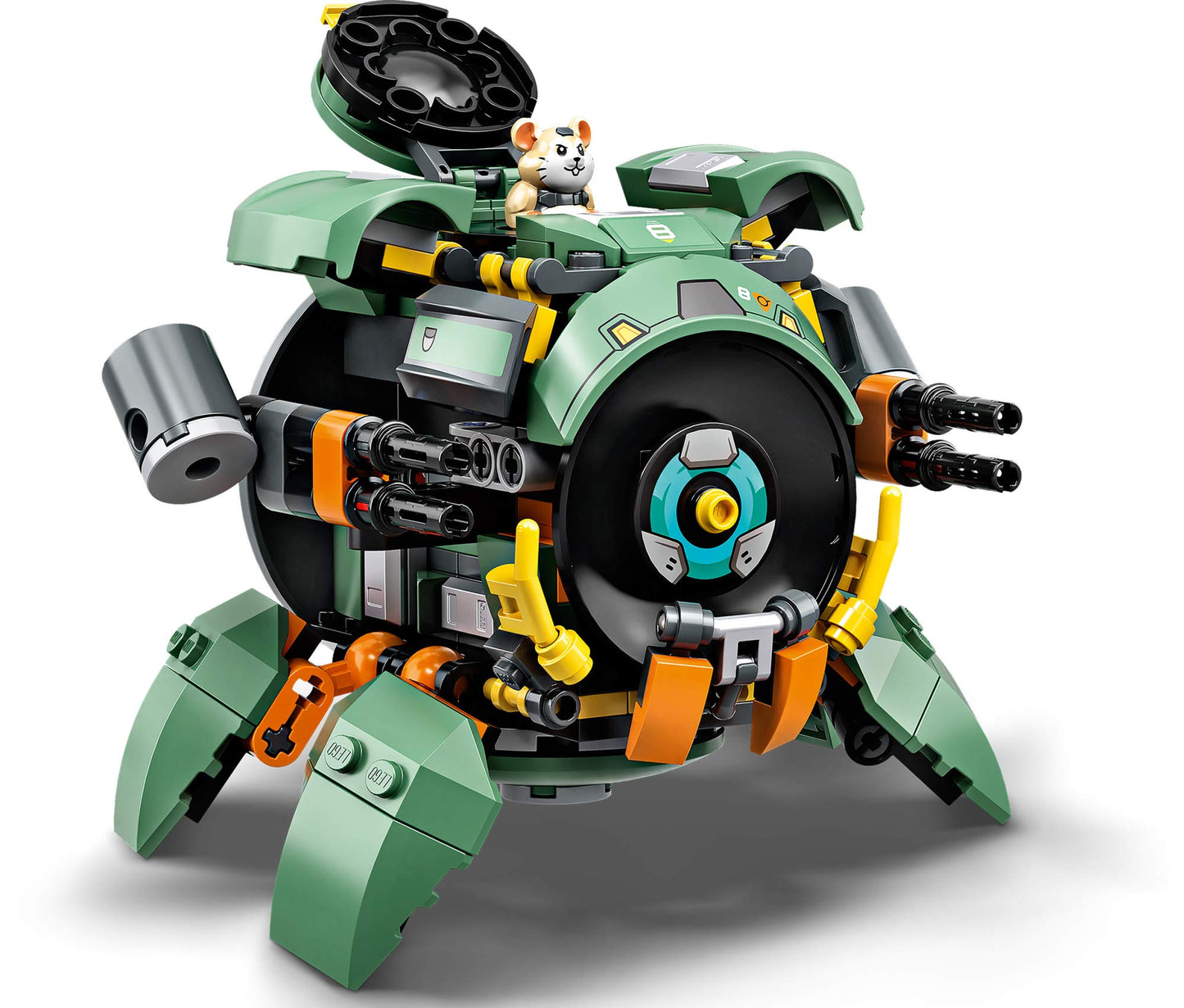 LEGO Overwatch Wrecking Ball 75976 Building Kit – Transforming Mech to Ball, 227 Pieces