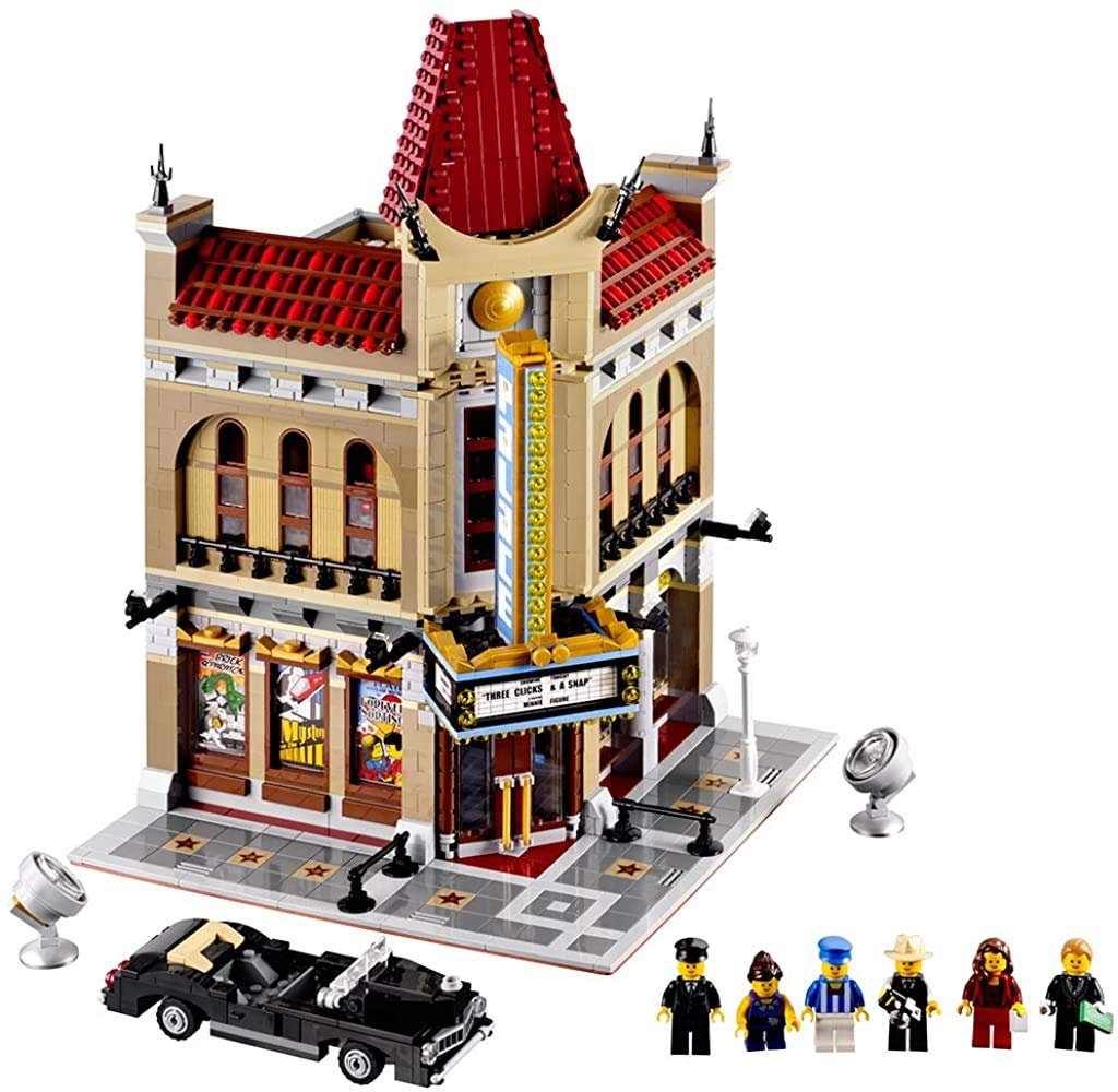 LEGO Creator Expert Palace Cinema 10232 – 2,194-Piece Modular Building