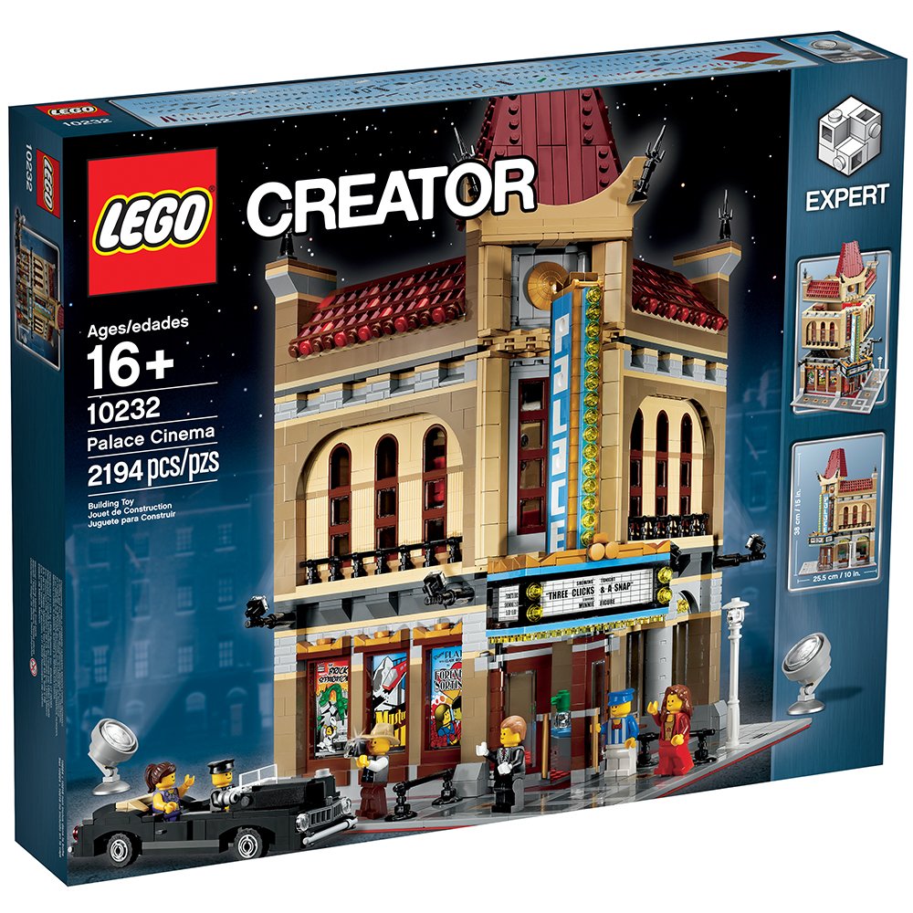 LEGO Creator Expert Palace Cinema 10232 – 2,194-Piece Modular Building