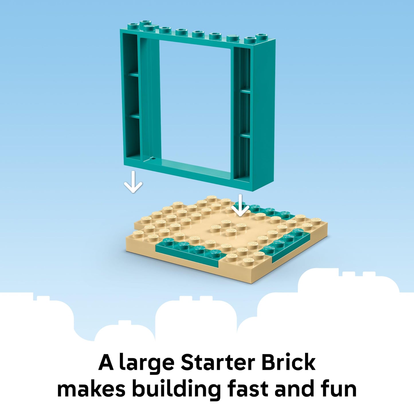 LEGO Bluey Playground Fun with Bluey & Chloe (11201) | Preschool Building Toy