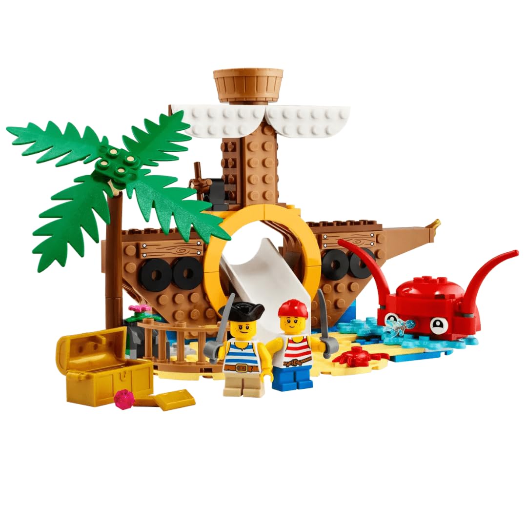 LEGO 40589 Pirate Ship Playground – Creative Playset for Kids 7+