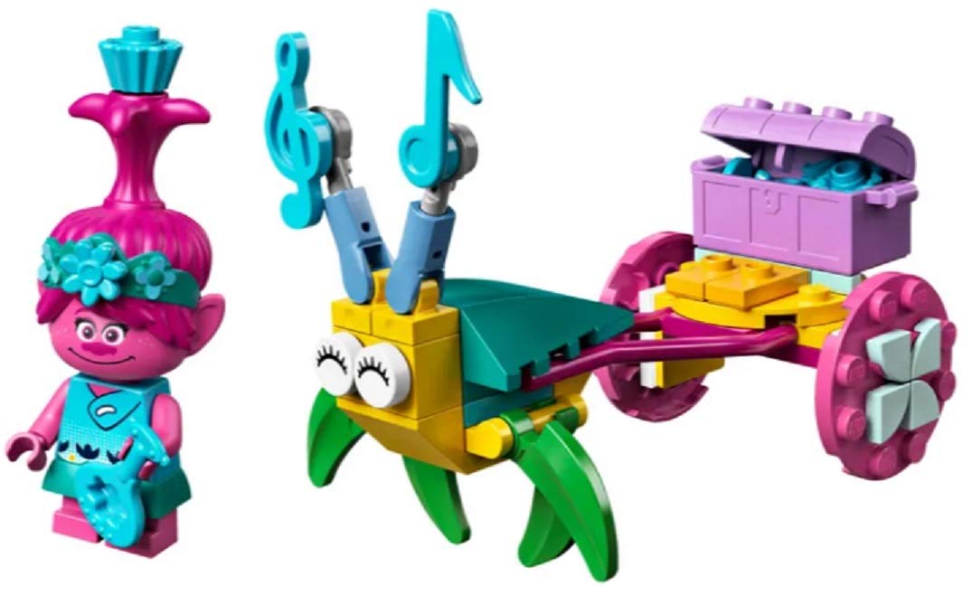 LEGO 30555 Trolls World Tour Techno Poppy's Carriage – New Sealed Set