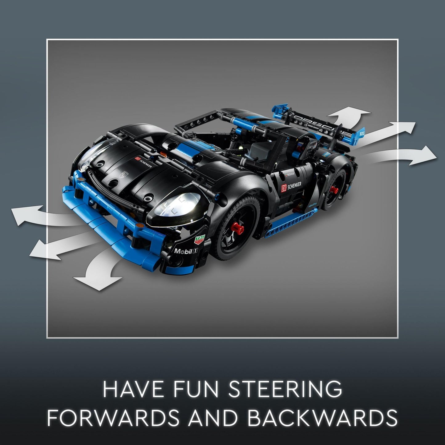 LEGO Technic Porsche GT4 e-Performance Race Car 42176 – Remote Control with CONTROL+ App
