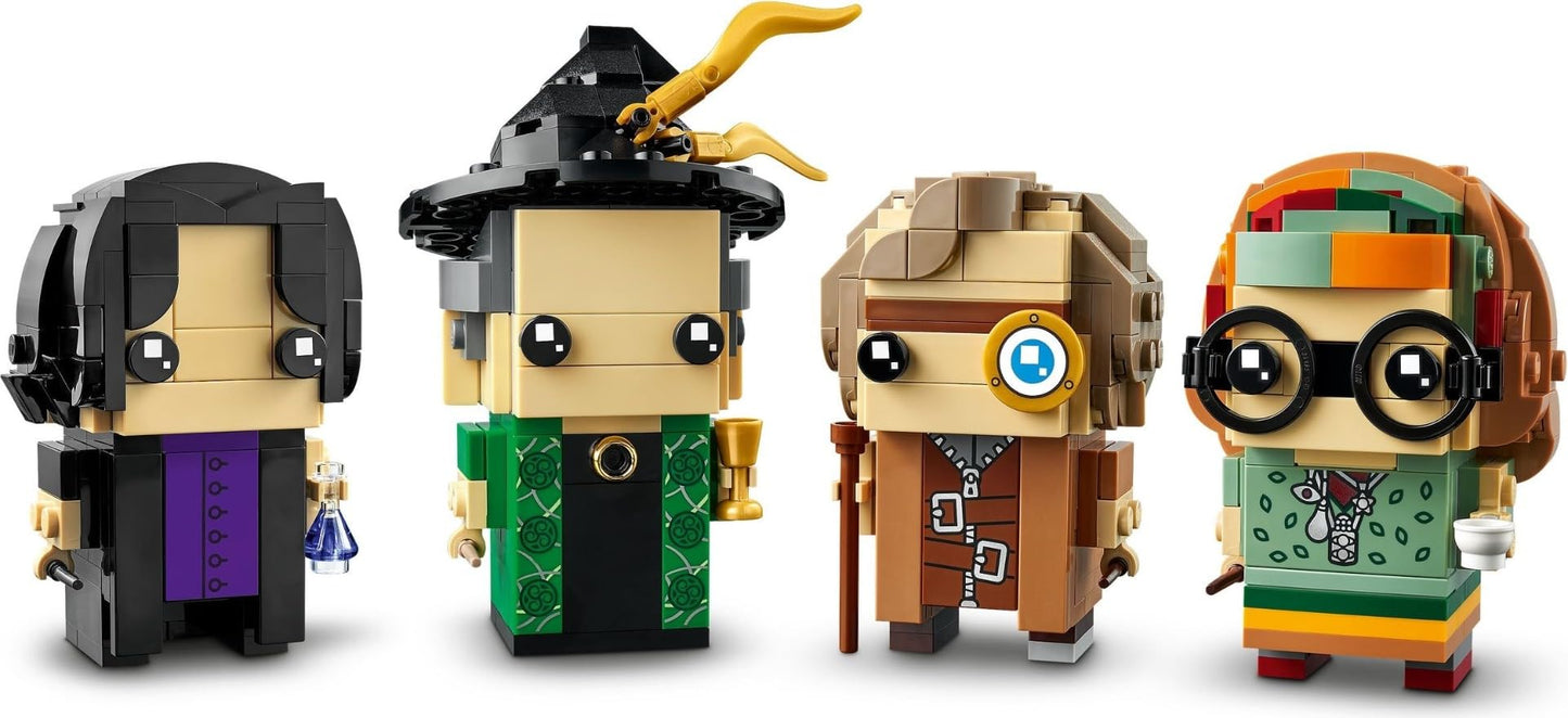LEGO 40560 Professors of Hogwarts Building Set – 601 Pieces | BrickHeadz