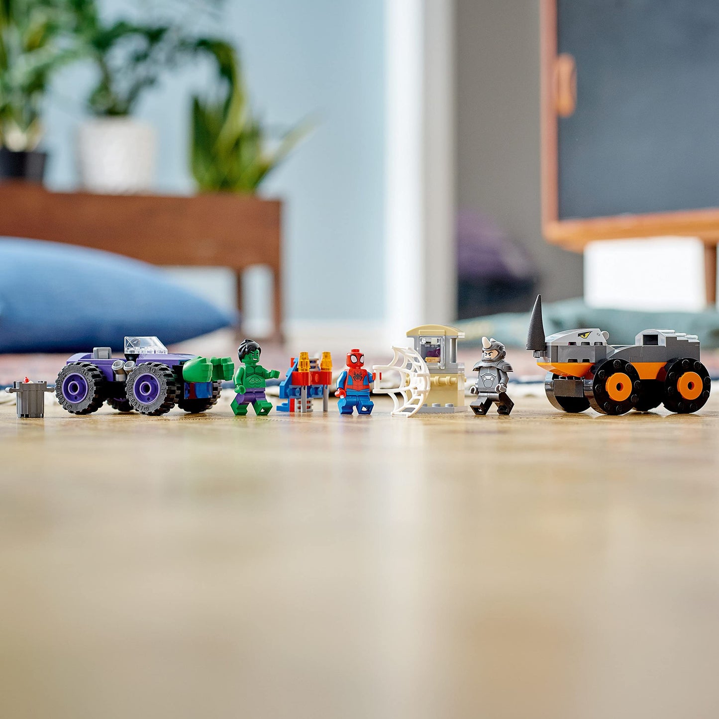 LEGO 10782 Hulk vs Rhino Monster Truck Showdown – Spider-Man Minifigs