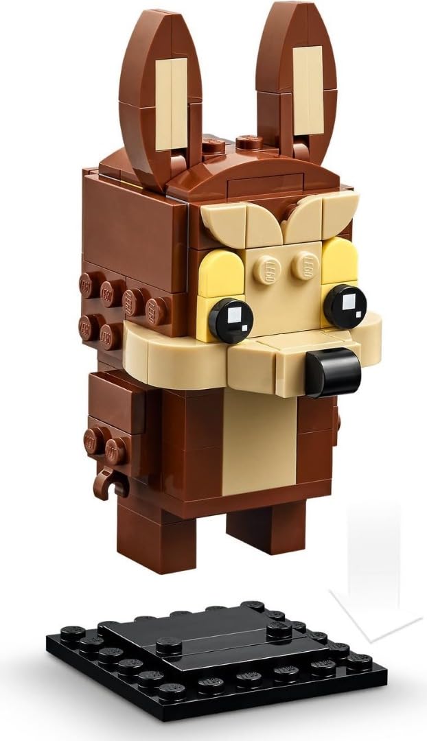 LEGO BrickHeadz 40559 Road Runner and Wile E. Coyote – 323 Pieces