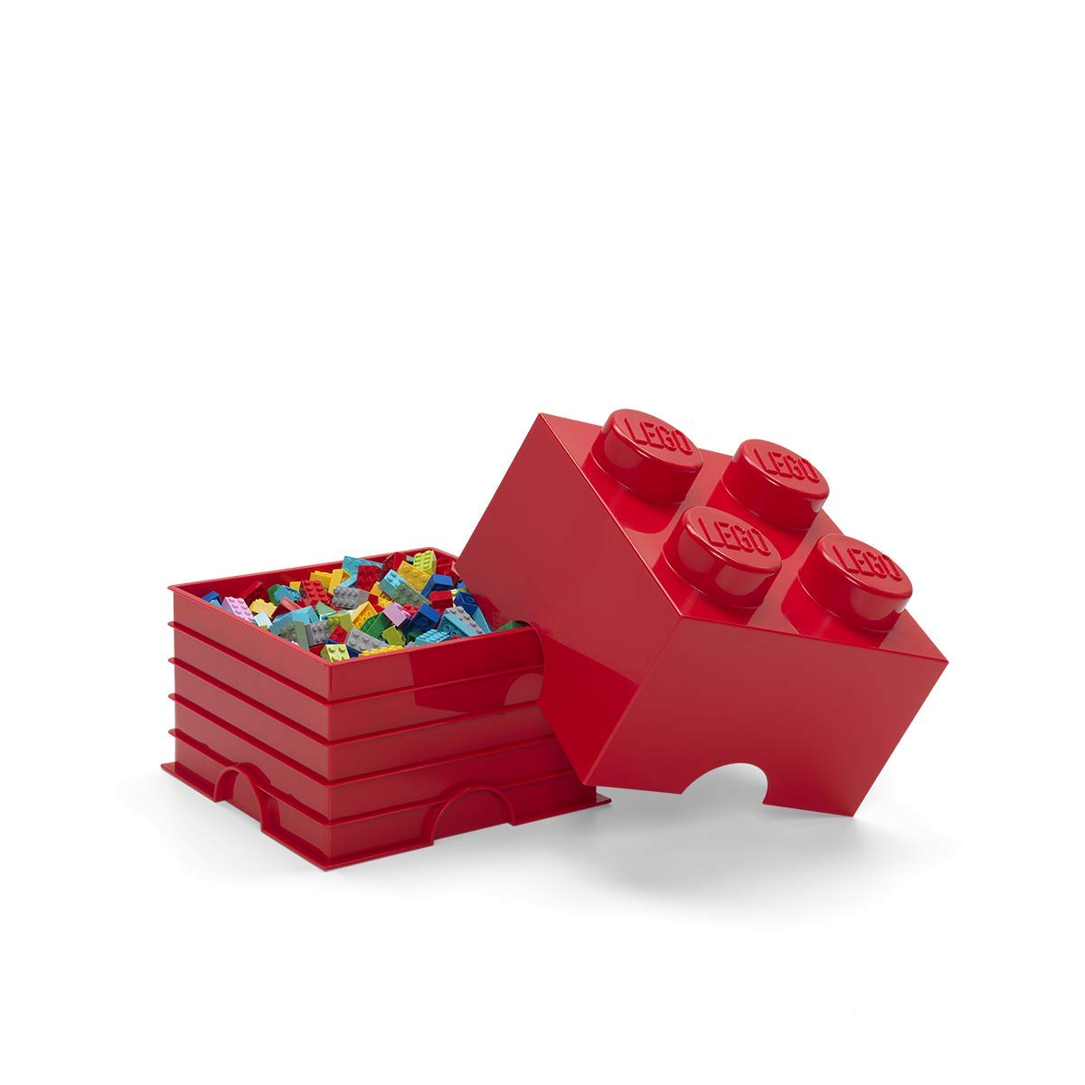 LEGO Room Copenhagen Brick Box 4 – Bright Red | Storage & Play