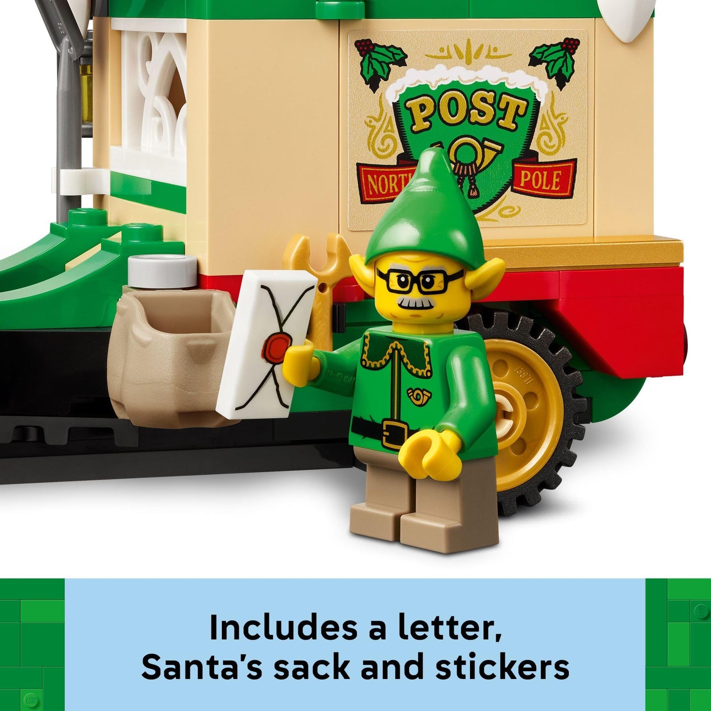 LEGO Santa’s Delivery Truck 40746 – Building Toy for Kids 8+ | Christmas Decor & Play