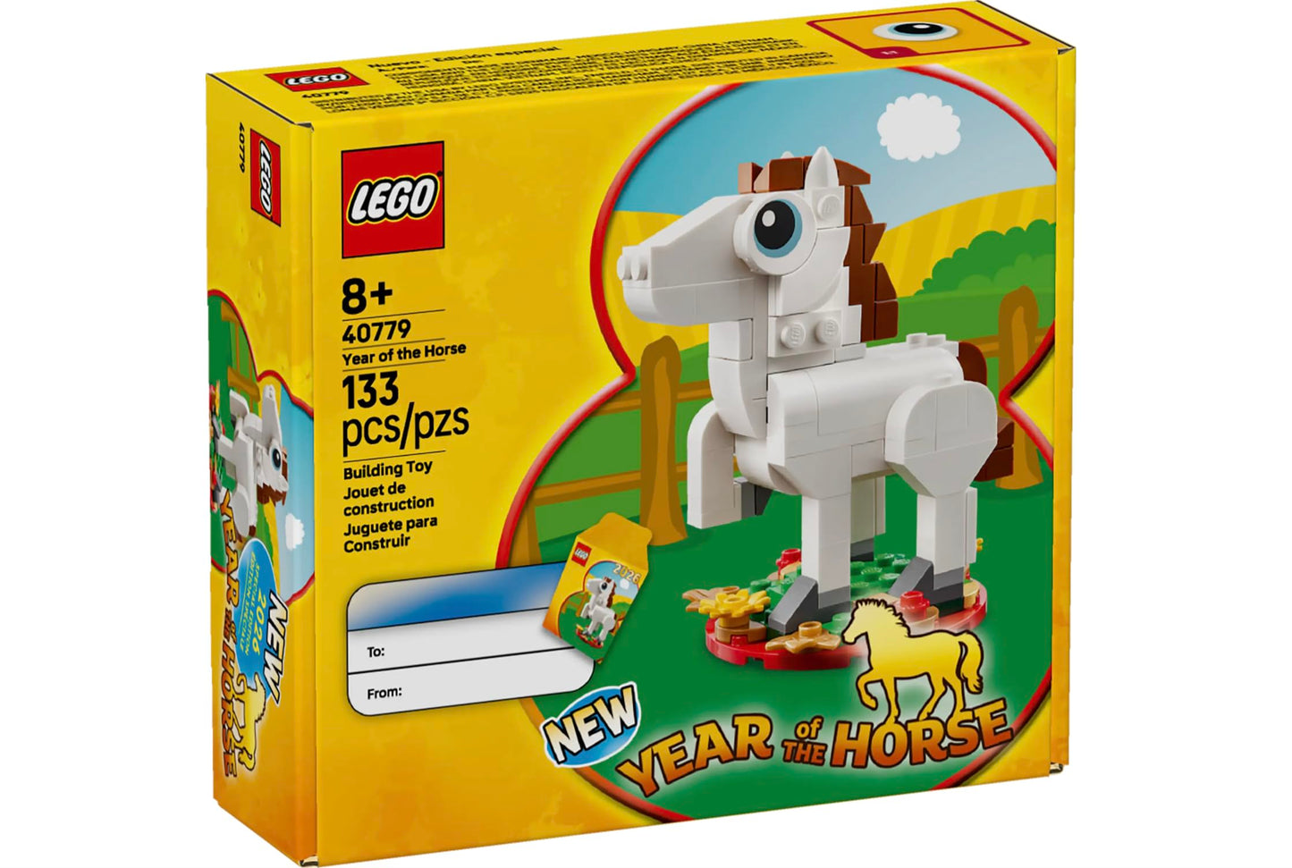 LEGO Seasonal 40779 Lunar New Year 2026 Year of the Horse – Limited Edition Collectible Display Figure | Ages 8+