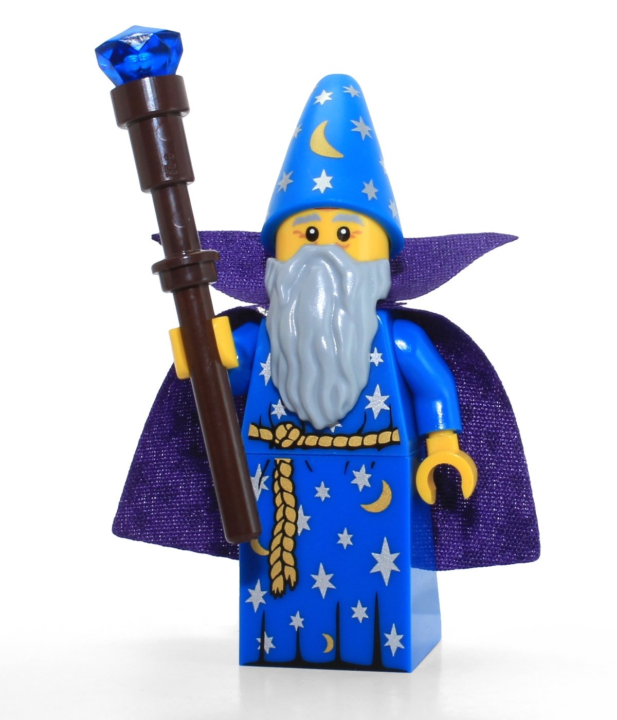 LEGO Series 12 Blue Wizard Minifigure - Collectible Figure