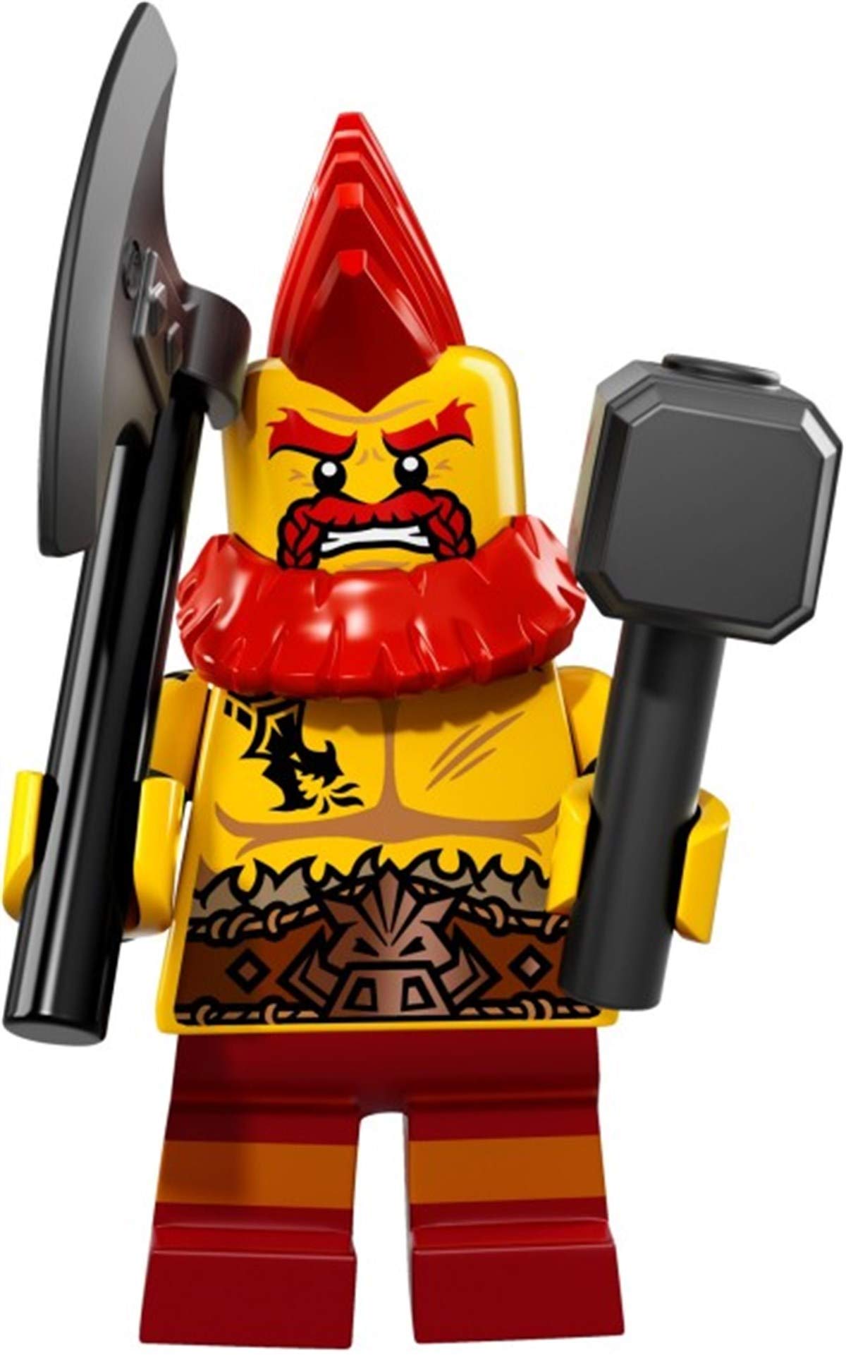 LEGO Series 17 Battle Gnome Minifigure (71018) – Collectible Display