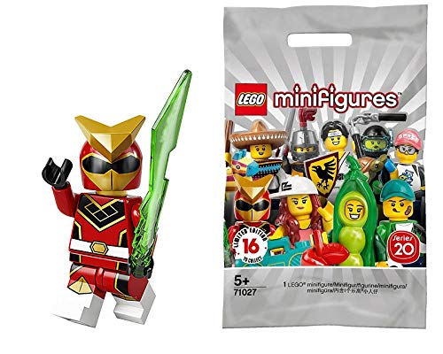 LEGO Series 20 Minifigures - Super Warrior Red Power Ranger Robot 71027