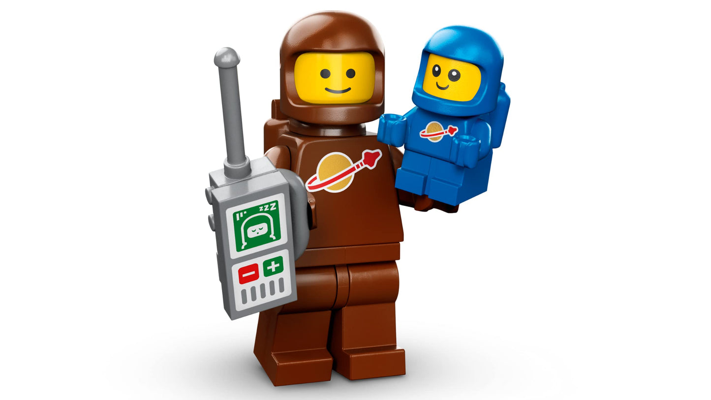 LEGO Collectable Minifigures Series 24: Brown Astronaut & Spacebaby (71037)