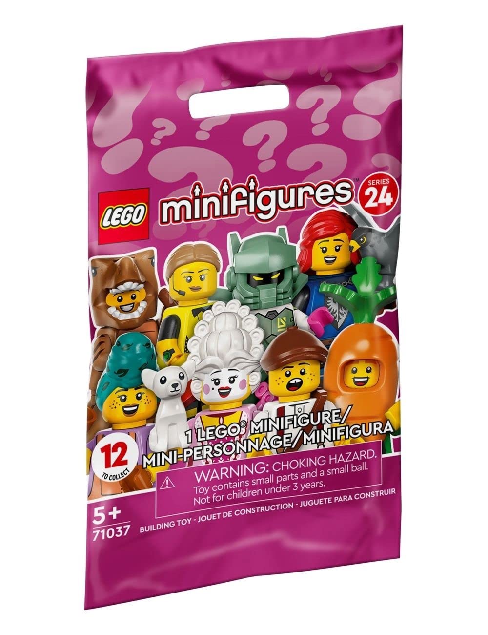 LEGO Collectable Minifigures Series 24: Brown Astronaut & Spacebaby (71037)