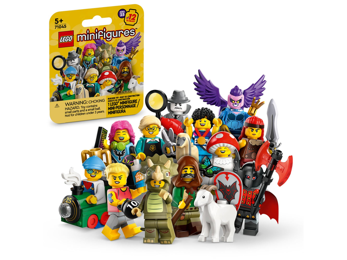 LEGO Minifigures Series 25 – Full Set of 12 Collectible Minifigures (71045)