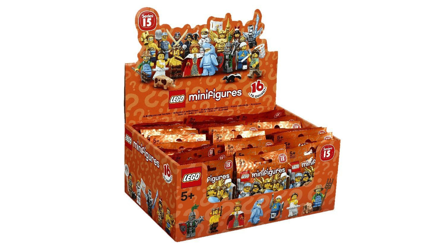 LEGO Shark Suit Guy #13 of 16, Minifigures Series 15 Set 71011 SEALED Retail Packaging
